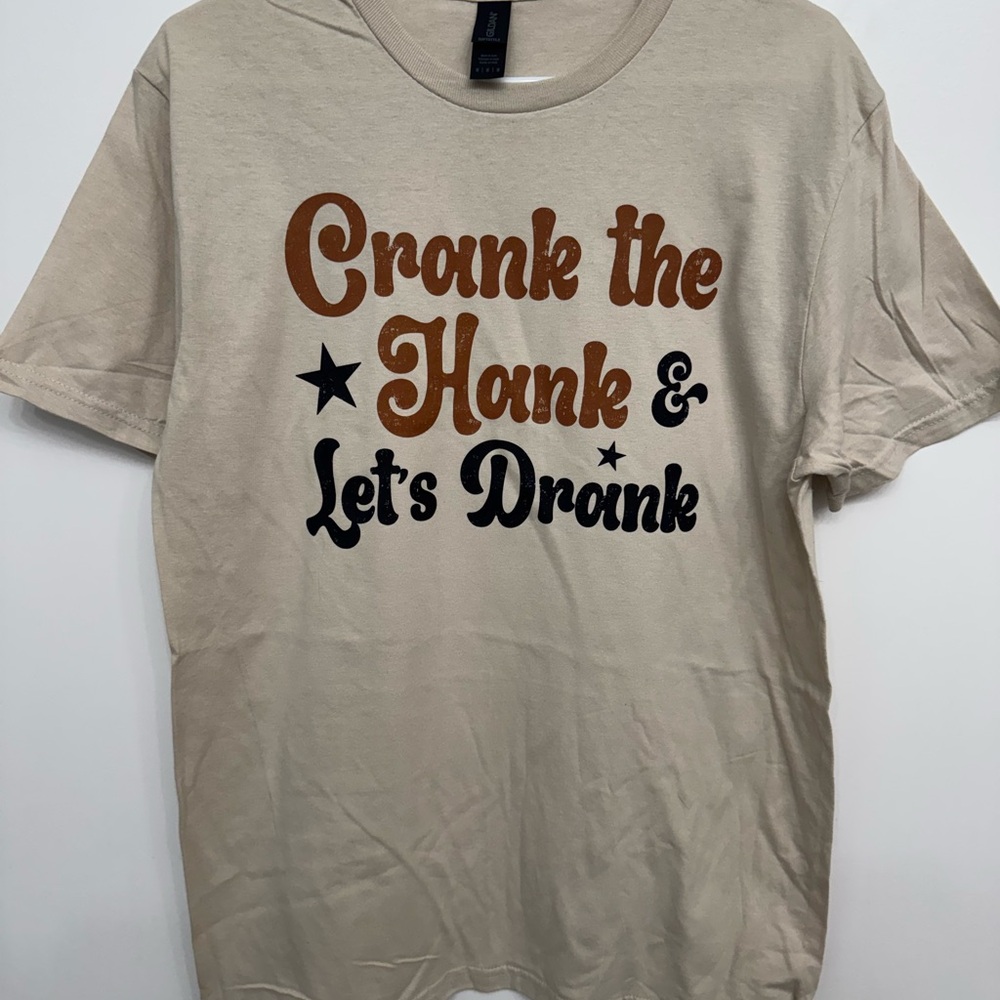 NWOT Graphic Tee with Fun Slogan